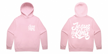 J.I.K. PUFF HEAVYWEIGHT RELAXED OVERSIZED HOODY (PINK)