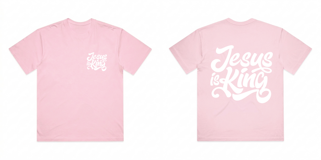 J.I.K. PUFF OVERSIZED BOXY TEE (PINK)