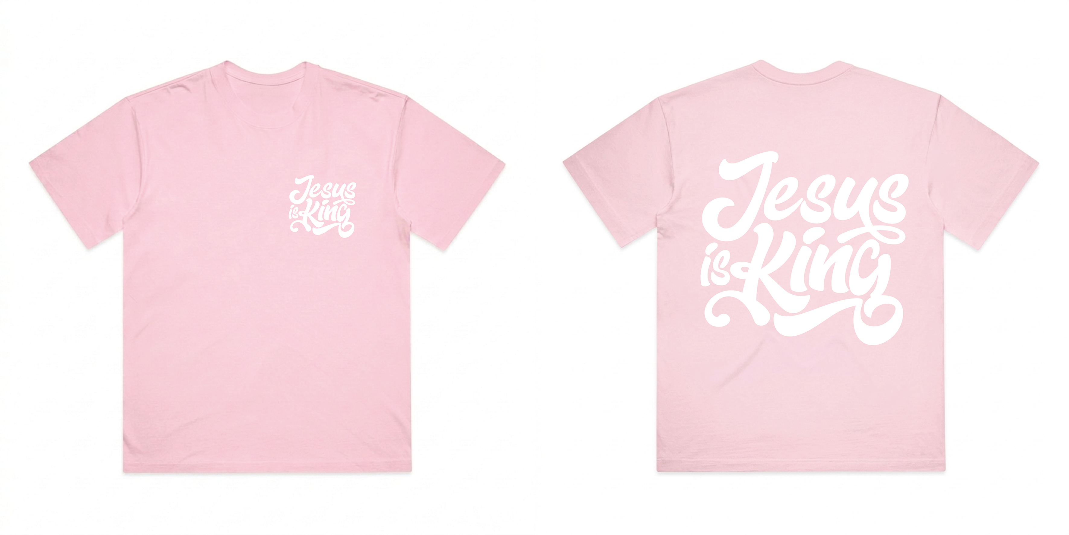 J.I.K. PUFF OVERSIZED BOXY TEE (PINK)