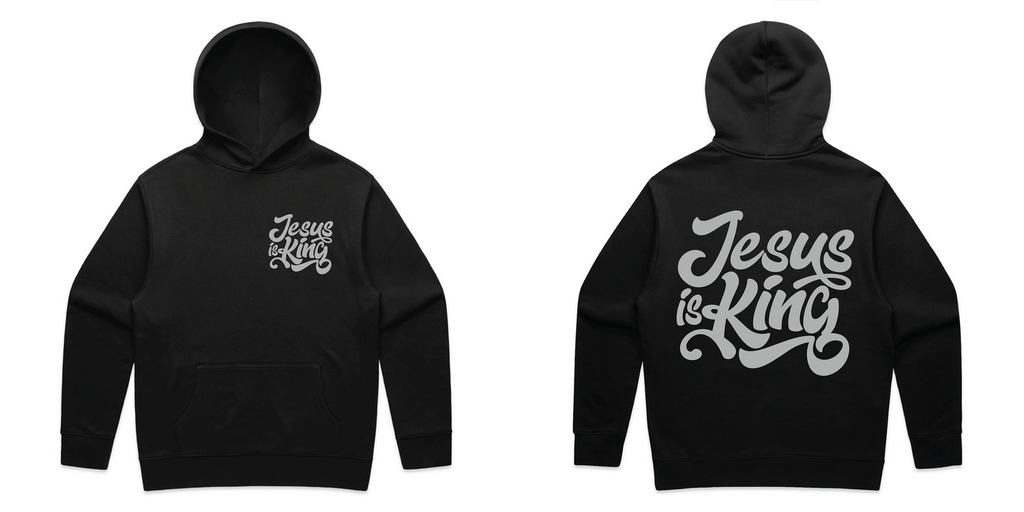 J.I.K. PUFF HEAVYWEIGHT RELAXED OVERSIZED HOODY (BLACK)