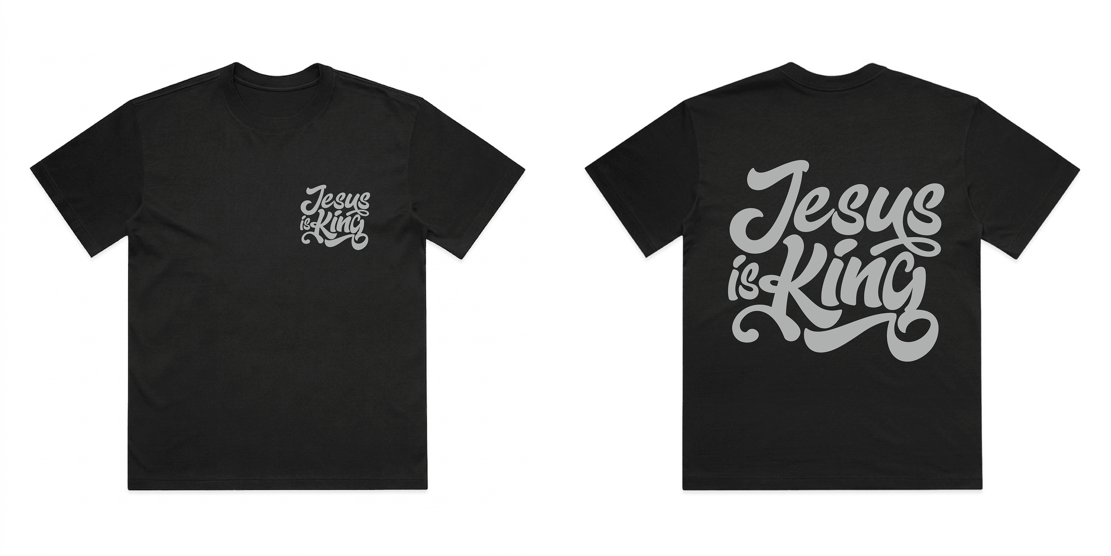 J.I.K. PUFF OVERSIZED BOXY TEE (BLACK)