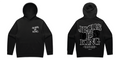 J.I.K. ORGINAL HEAVYWEIGHT RELAXED OVERSIZED HOODY (BLACK)