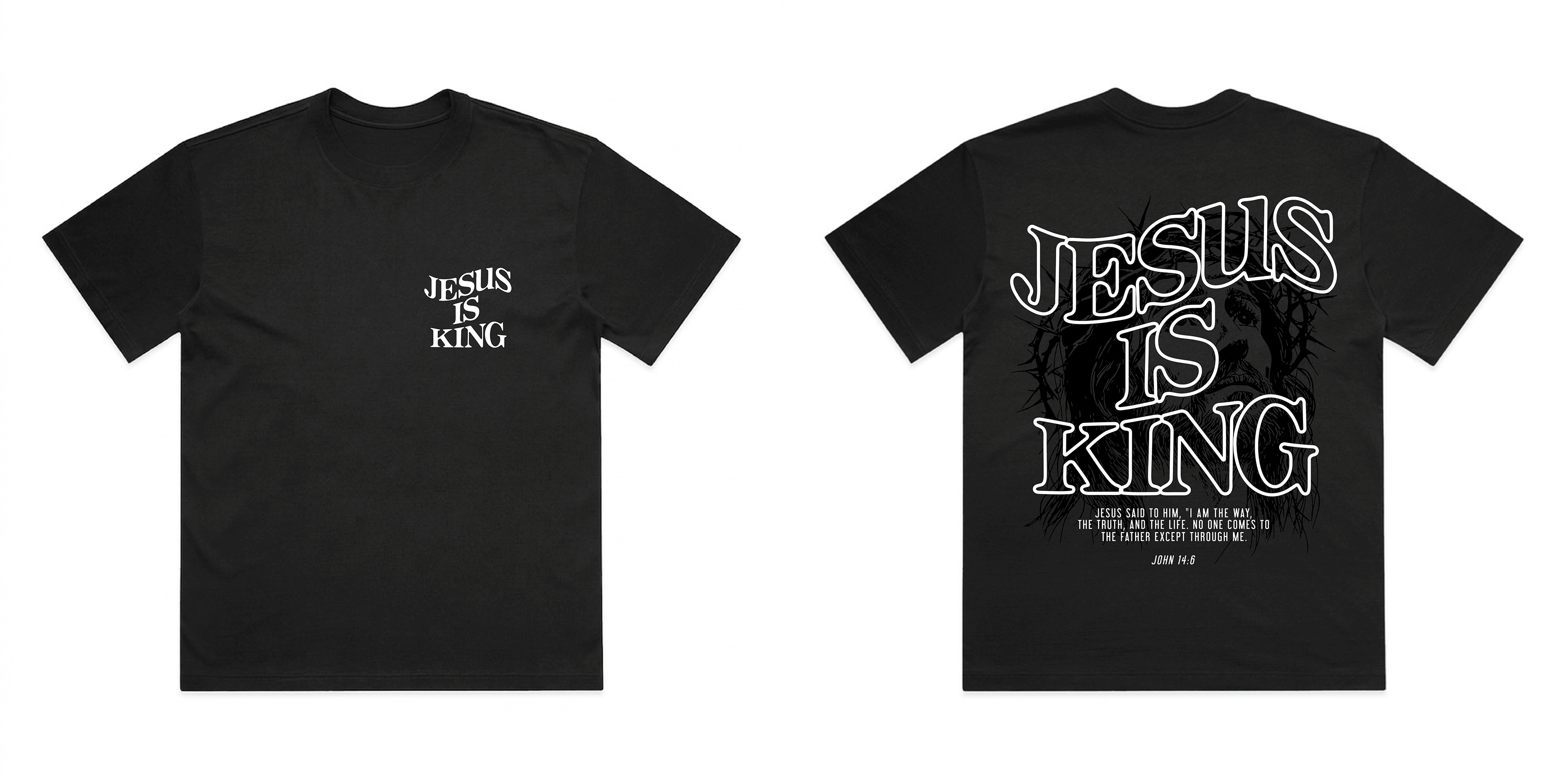 J.I.K. ORGINAL OVERSIZED BOXY TEE (BLACK)