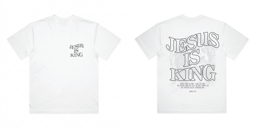J.I.K. ORGINAL OVERSIZED BOXY TEE (WHITE)