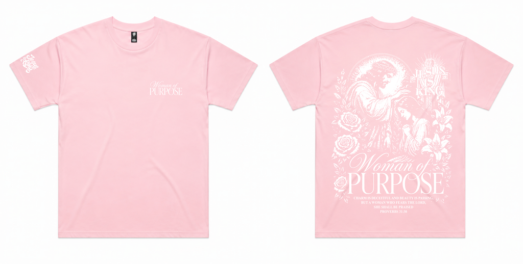 SALT AND LIGHT COLLECTION WOMAN OF PURPOSE PINK