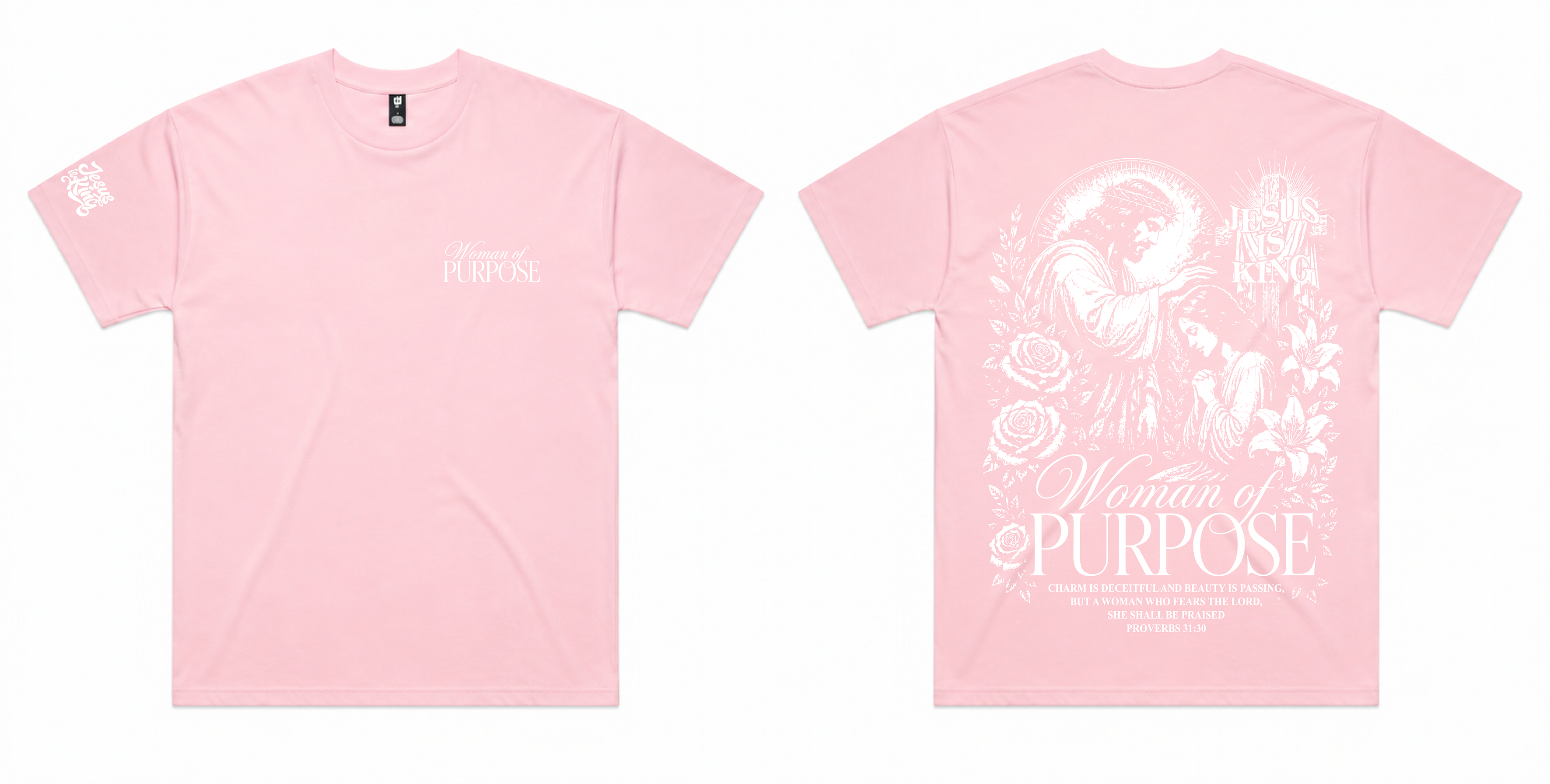 SALT AND LIGHT COLLECTION WOMAN OF PURPOSE PINK