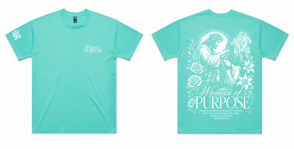 SALT AND LIGHT COLLECTION WOMAN OF PURPOSE TEAL